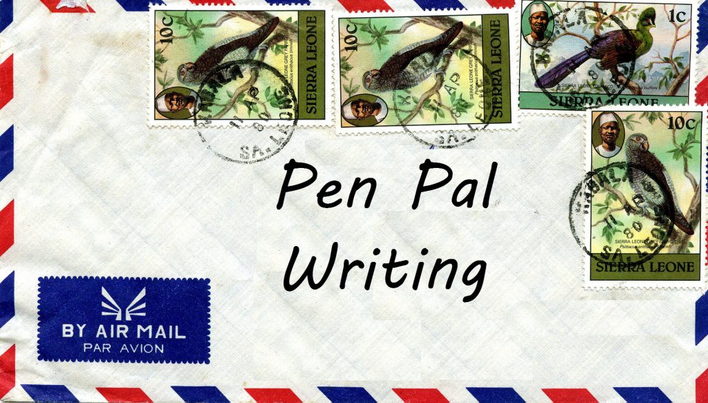 Write A Letter To A Pen Pal