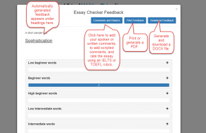 virtual tutor essay checker