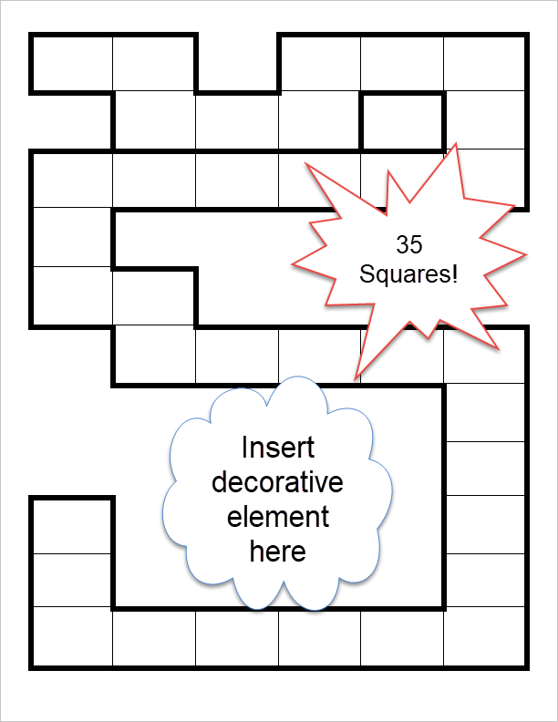 blank candyland game board template