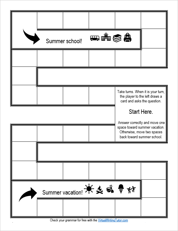 Basic English Speaking Games: Candyland (ESL)