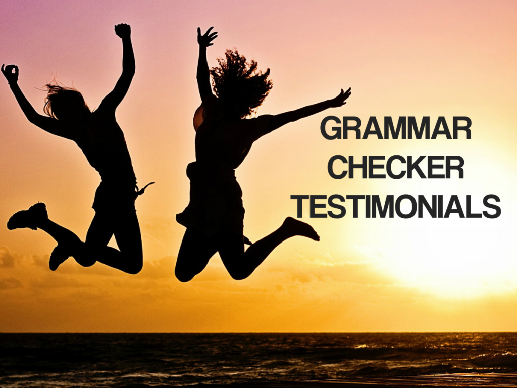 grammar checker testimonials