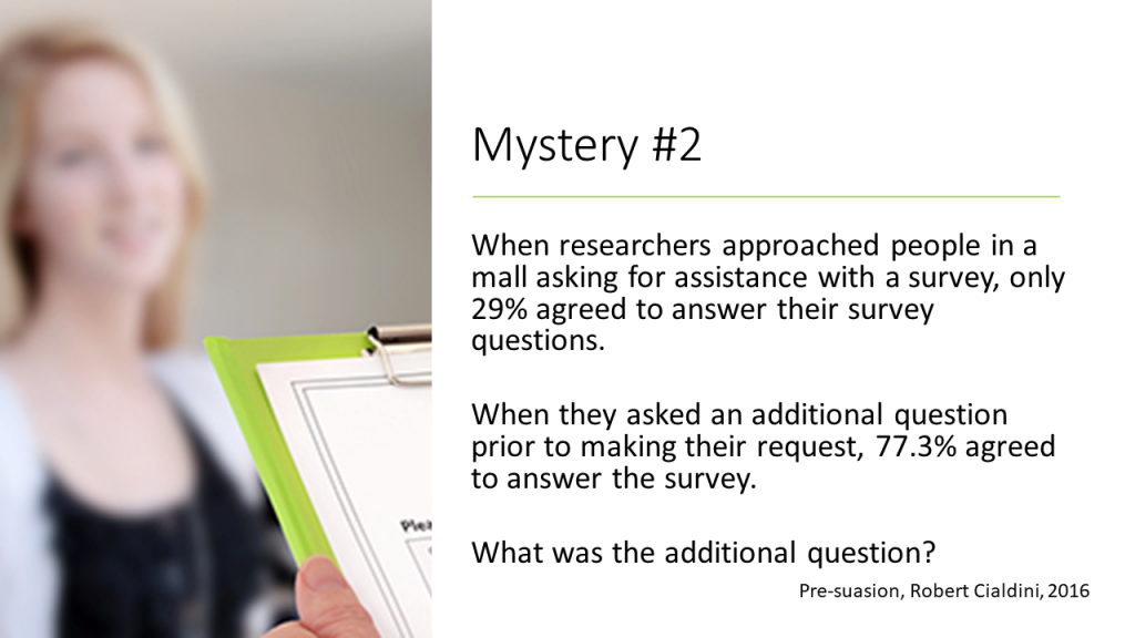 The mystery of persuasion through priming