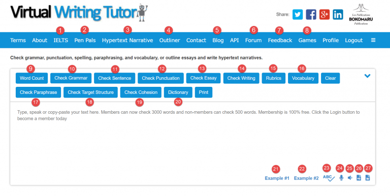 IELTS Writing Checker | Virtual Writing Tutor