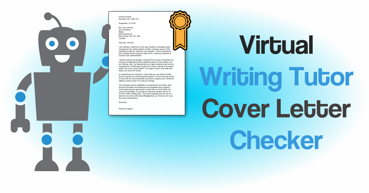 Is My Cover Letter Correct Virtual Writing Tutor Blog