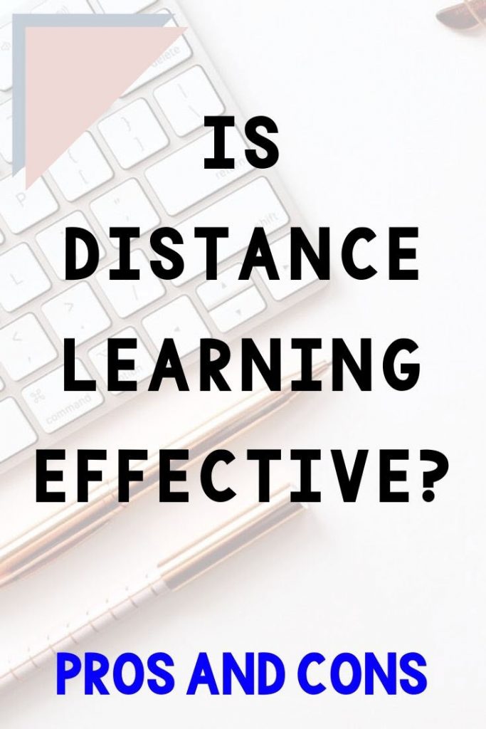 distance learning pros and cons essay