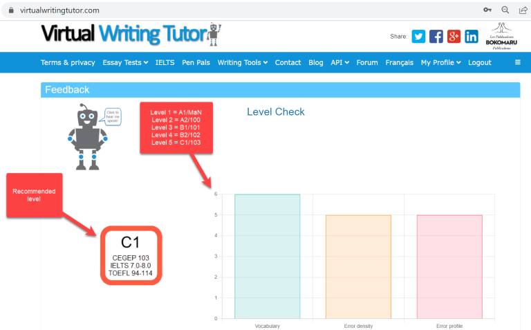 What's My English Level? - Virtual Writing Tutor Blog